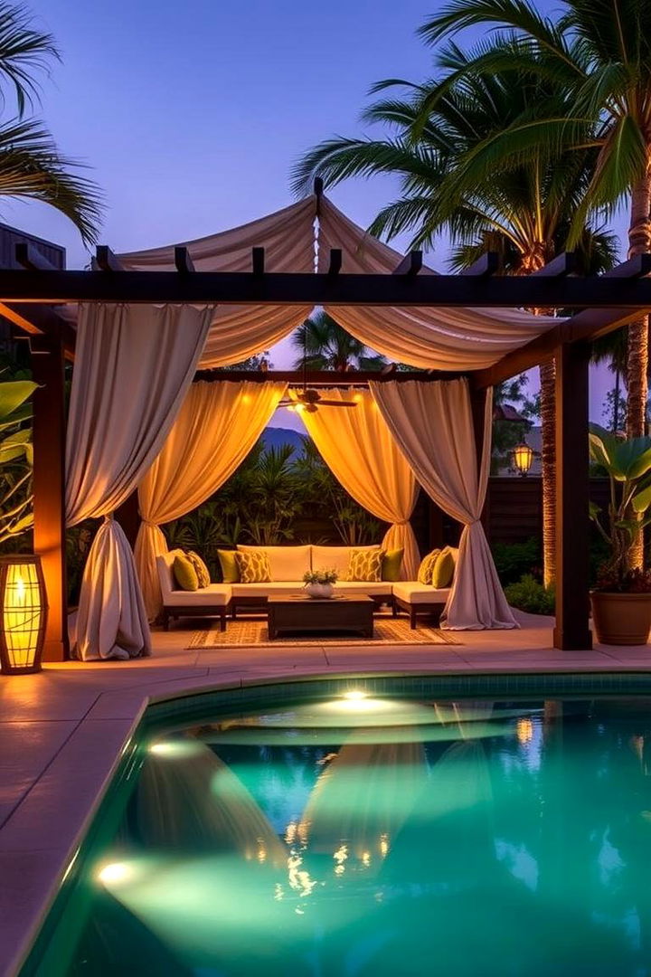 Immersive Cabana and Pergola Settings - 22 Pool Furniture Ideas
