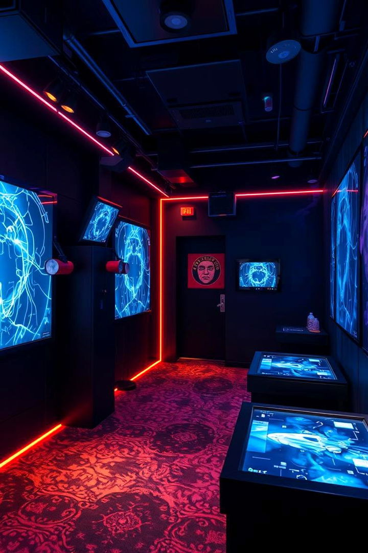 Immersive Digital Escape Room - 22 Luxury Game Room Ideas