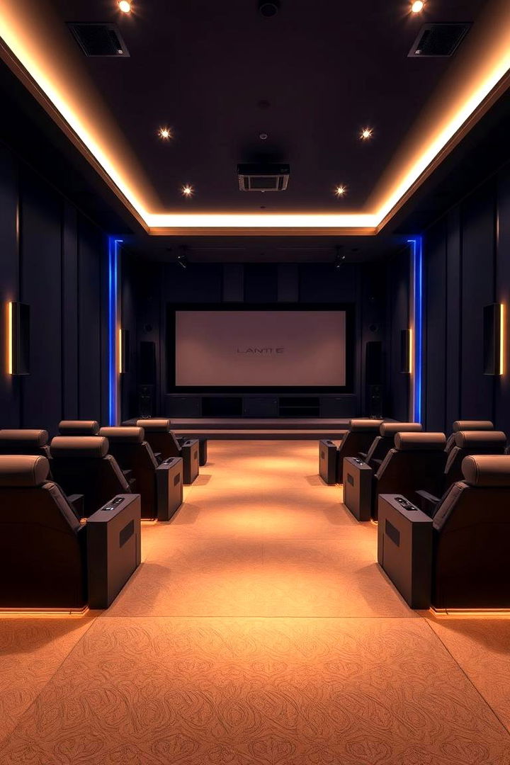 Immersive Home Theater Experience - 22 Man Cave Ideas