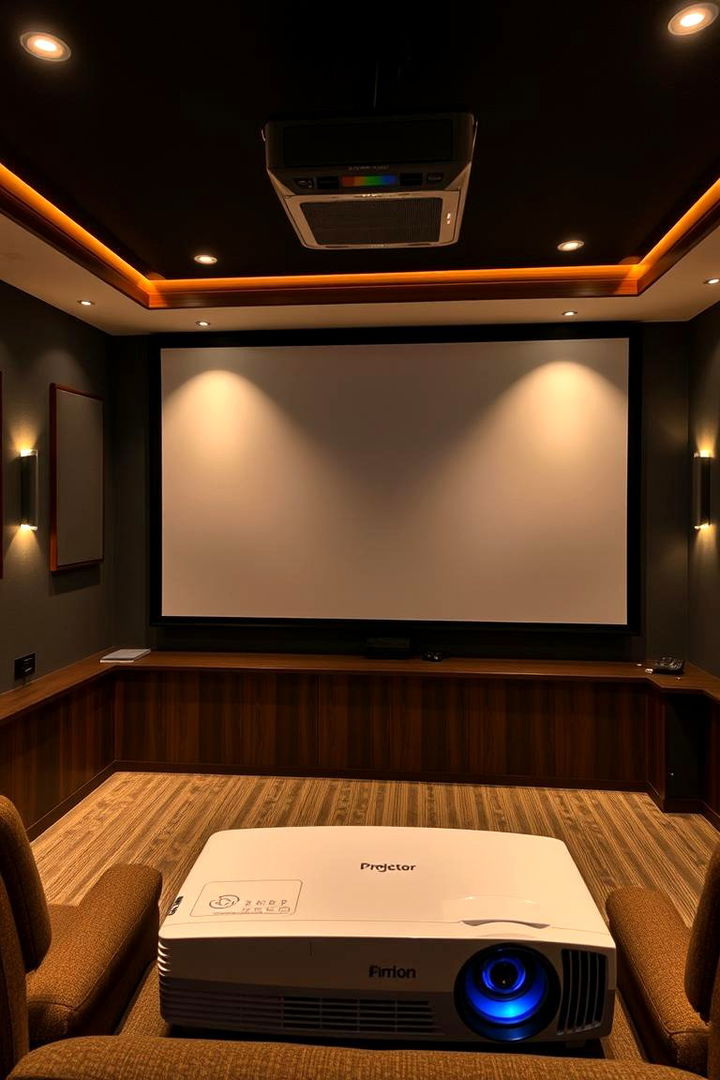 Immersive Projector Experience - 22 Home Theater Ideas