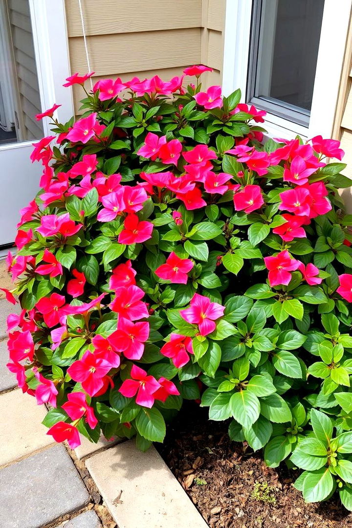 Impatiens for Vibrant Shade Love - 22 Outdoor Plants for Patio