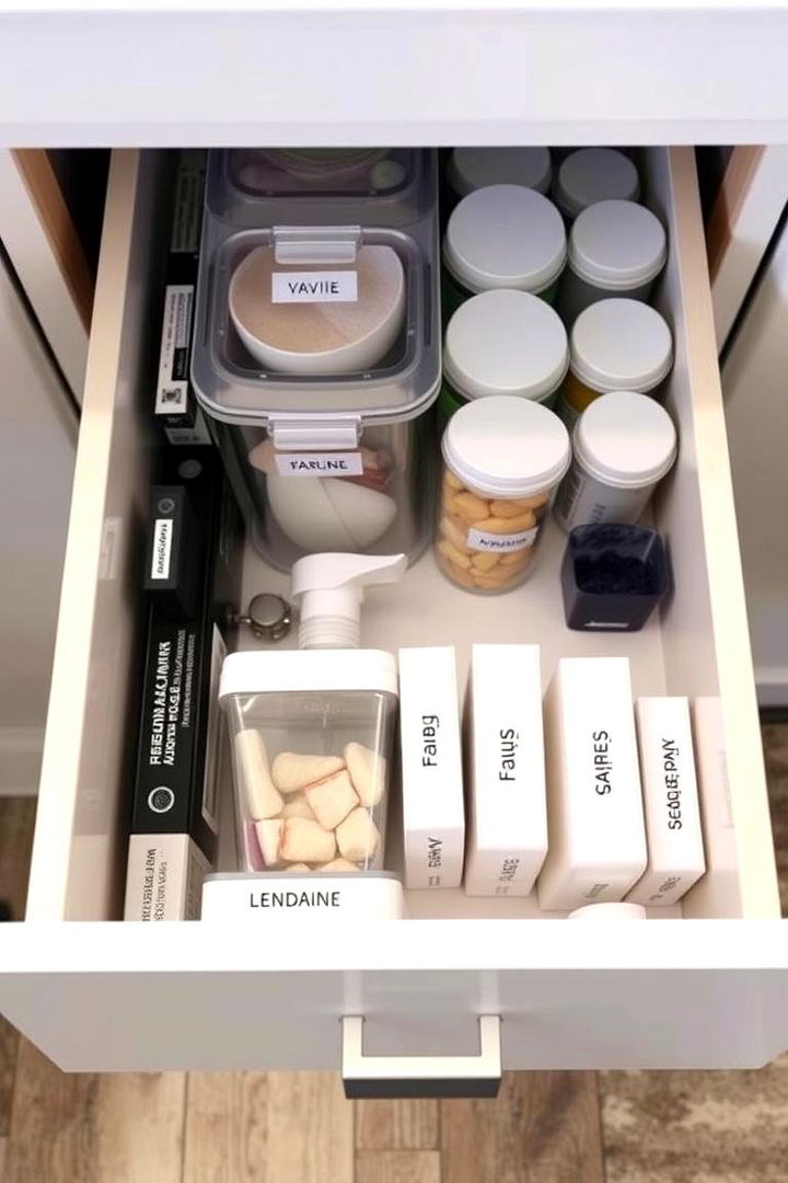Implement Labeling Systems - 22 Bathroom Organization Ideas