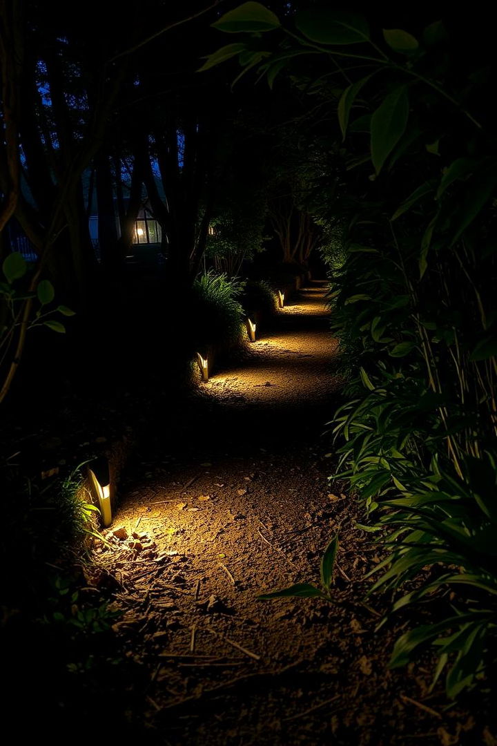 Implementing Innovative Underground Lighting - 22 Shade Garden Design Ideas