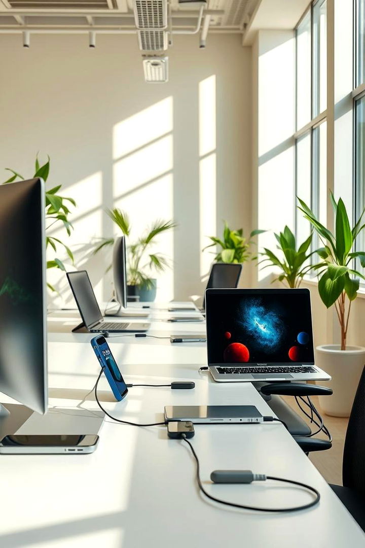 Include Technology Integration - 22 Sunroom Office Ideas