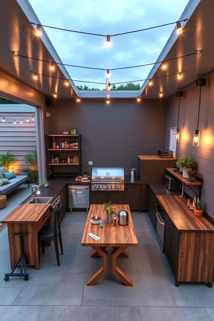 Inclusive Multi Purpose Hub - 22 Outdoor Kitchen Island Ideas