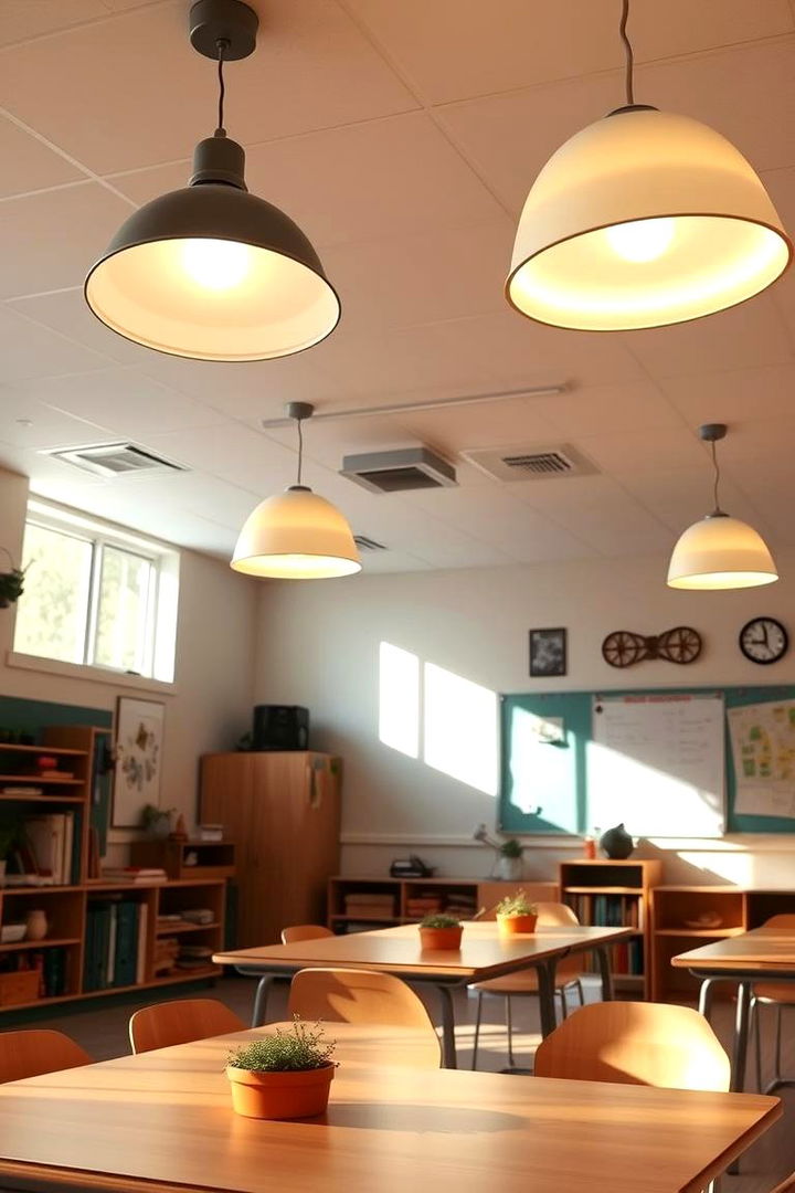 Incorporate Ambient Lighting Elements - 22 Classroom Lighting Ideas