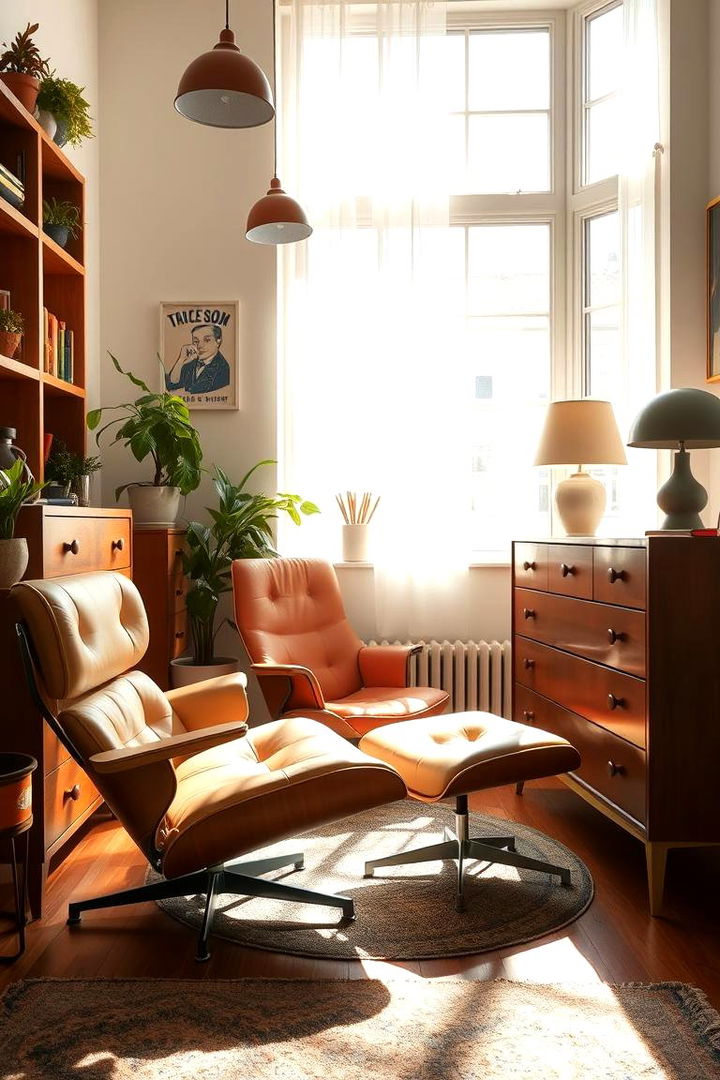 Incorporate Iconic Furniture Pieces - Midcentury Modern Bedroom Ideas for Sleek Retro Relaxation