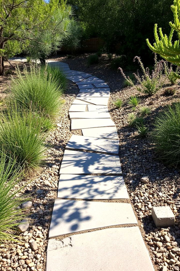 Incorporating Arid Climate Hardscaping - 22 Desert Landscape Ideas