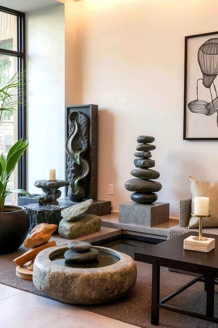 Incorporating Biophilic Details - 22 Organic Modern Living Room Design Ideas