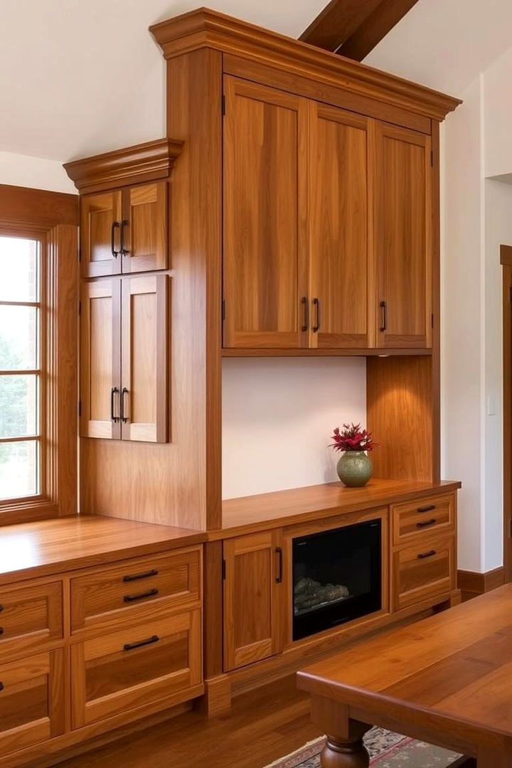 Incorporating Built In Furniture - 22 Prairie-style Interior Design Ideas