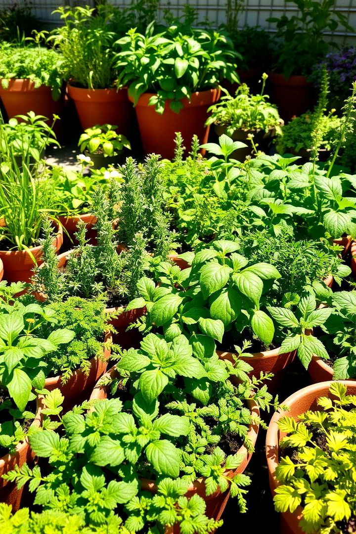 Incorporating Edible Herbs - 22 Small Backyard Landscaping Ideas
