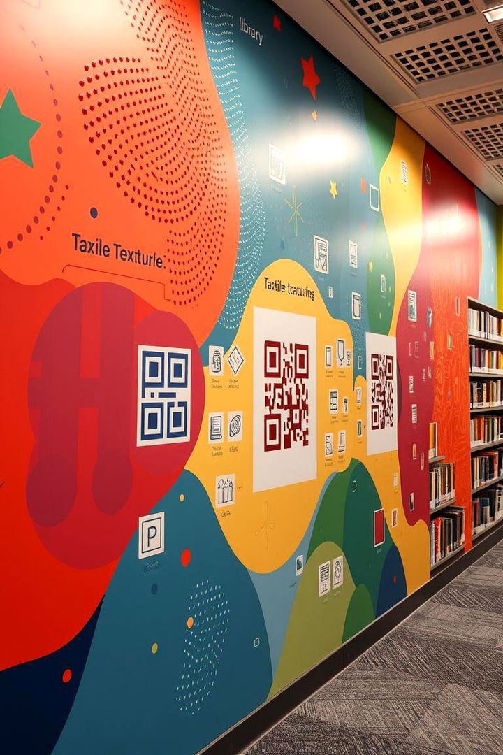 Incorporating Interactive Elements - 22 Library Murals