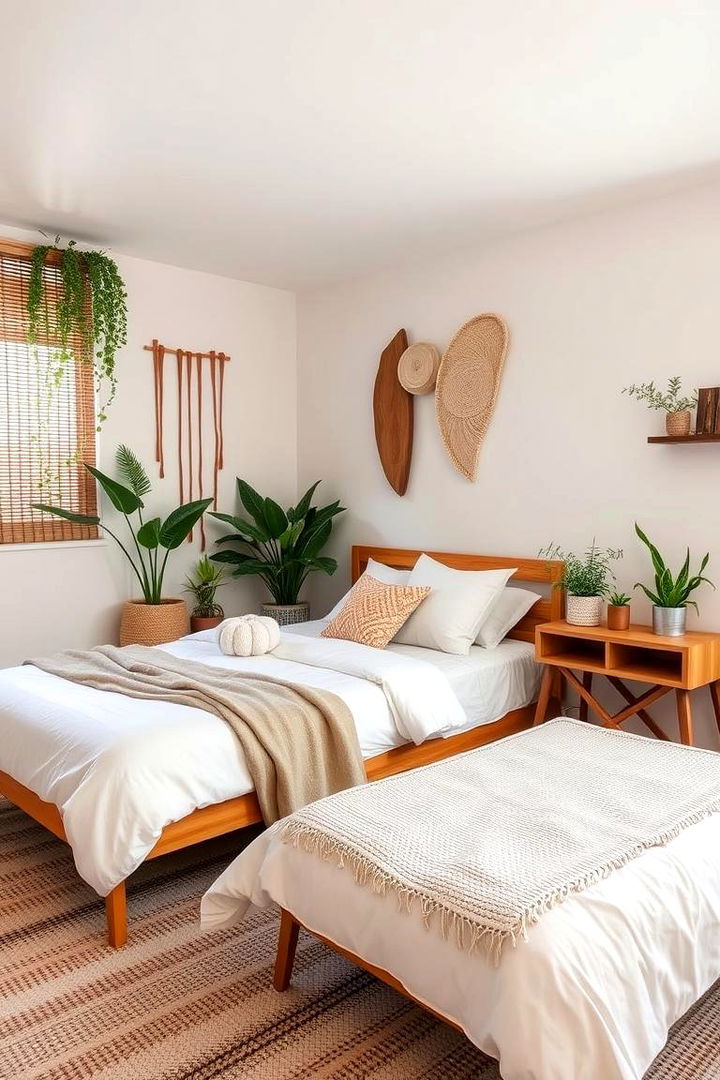 Incorporating Natural Elements - 22 Small Guest Bedroom Ideas