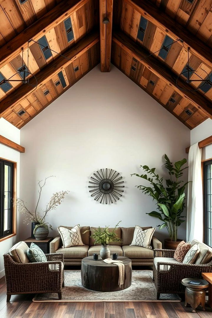 Incorporating Natural Elements - 22 Vaulted Ceiling Ideas