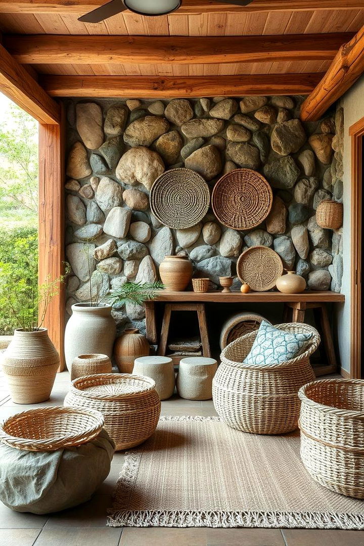 Incorporating Natural Elements - 22 Boho Cottage Style Decor Ideas