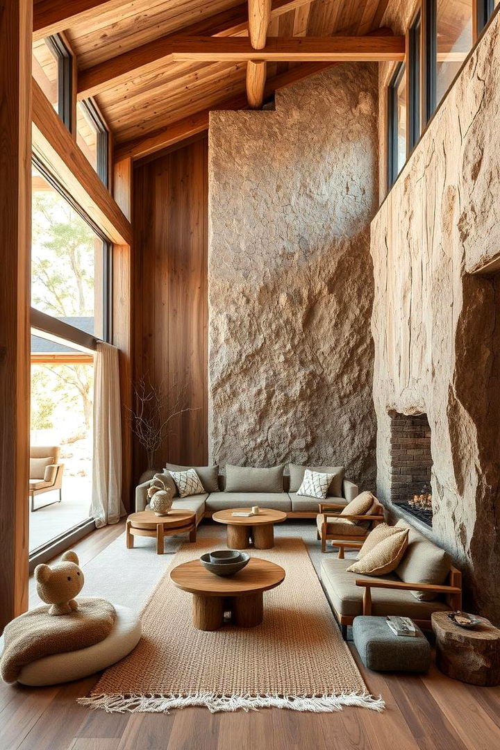 Incorporating Natural Materials - 22 Transitional Interior Design Ideas