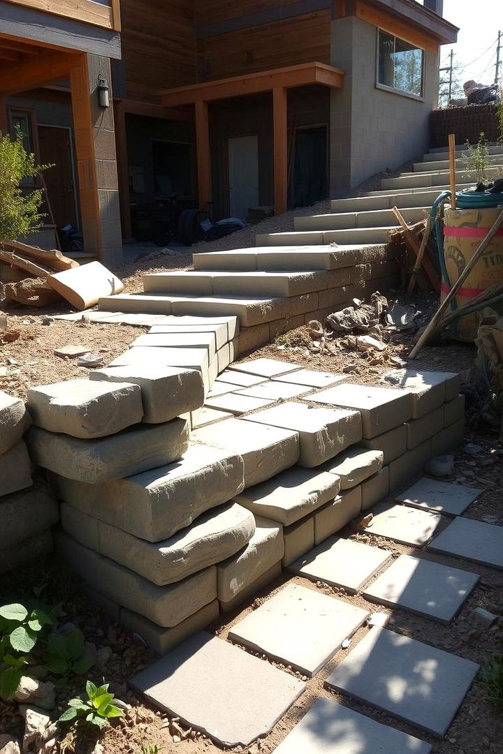 Incorporating Sustainable Practices - 22 Flagstone Steps