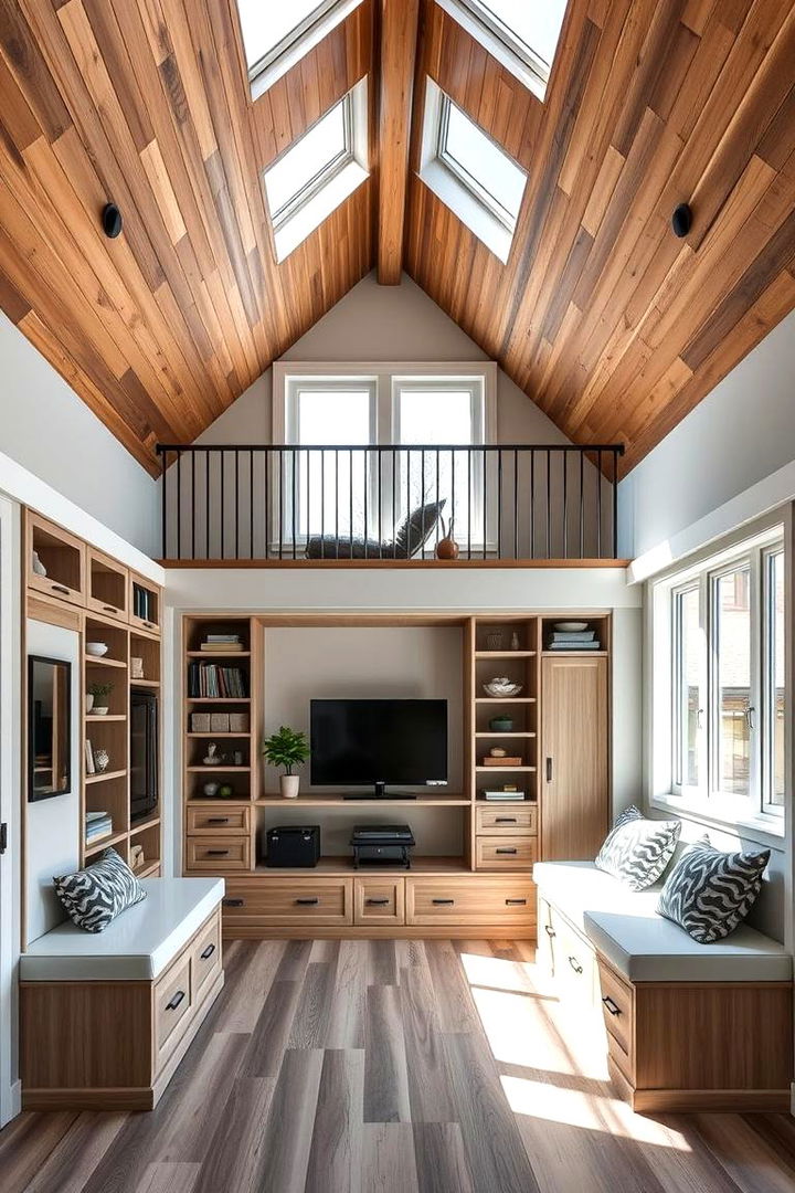 Incorporating Versatile Storage Solutions Elegantly - 22 Dormer Balcony Ideas
