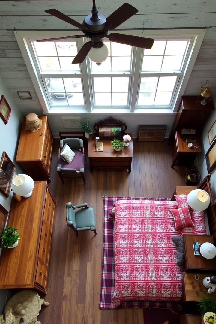 Incorporating Vintage Furniture Pieces - 22 Farmhouse Bedroom Ideas