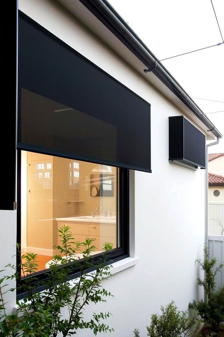 Increased Privacy through Design - 22 Houses With Black Windows