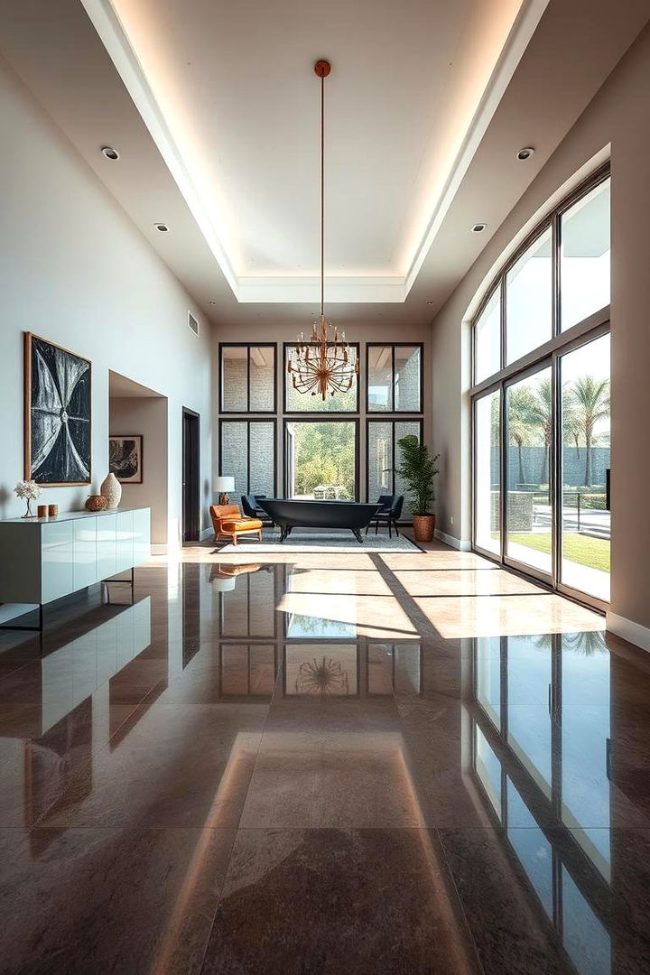 Increasing Property Value - 22 Stained Concrete Floors