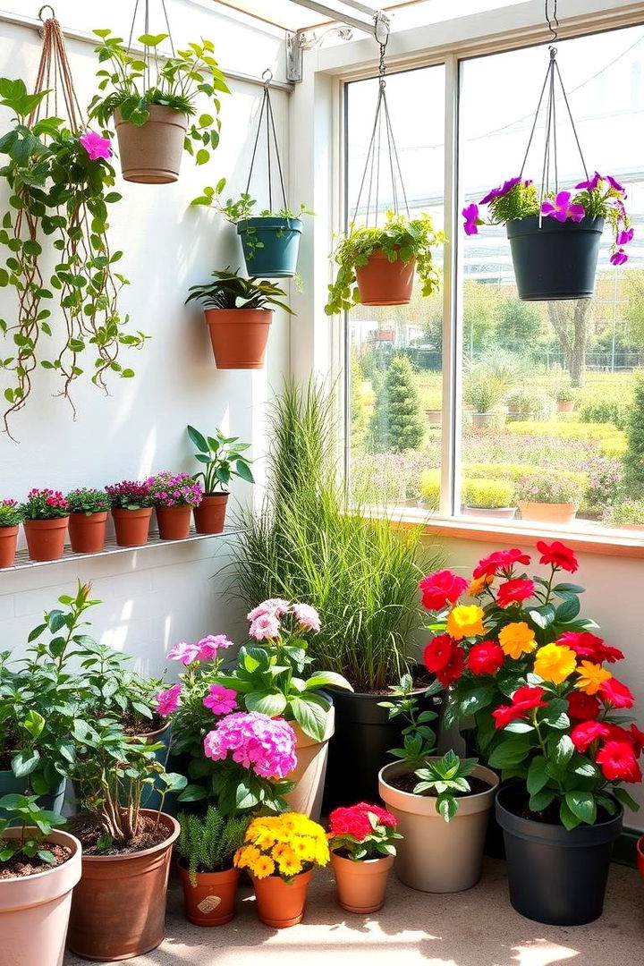 Indoor Garden Corner Setup - 22 Floral Nursery Ideas