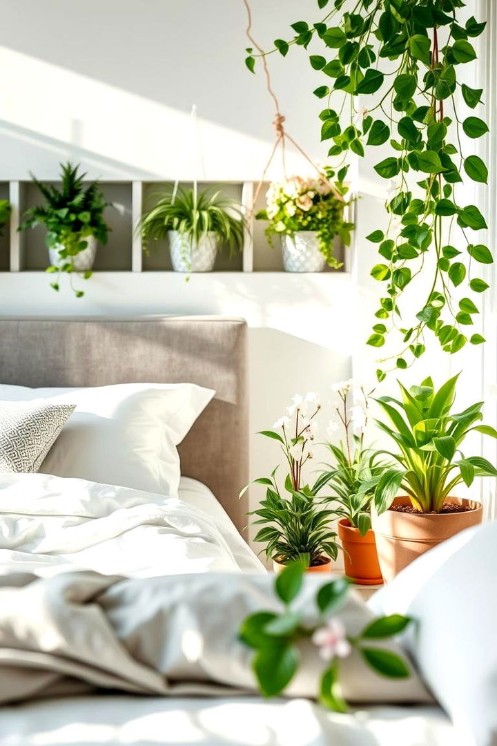 Indoor Garden Element - 22 romantic bedroom ideas