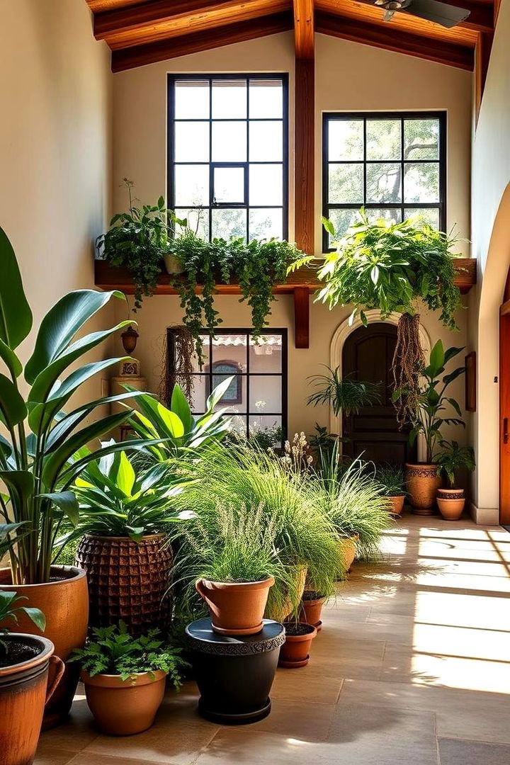Indoor Garden Integration - 22 Tuscan Interior Design Ideas