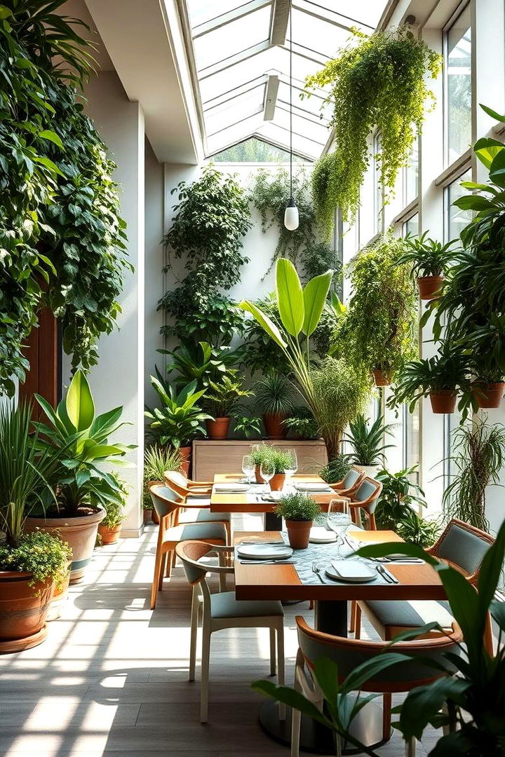 Indoor Garden Integration - 22 Japanese Dining Room Ideas