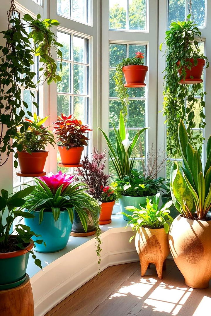 Indoor Garden Oasis - 22 Bay Window Ideas