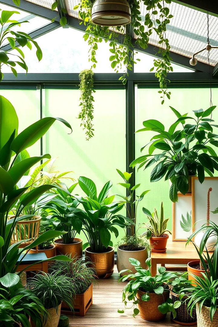 Indoor Garden Oasis - 22 Living Room Nook Ideas