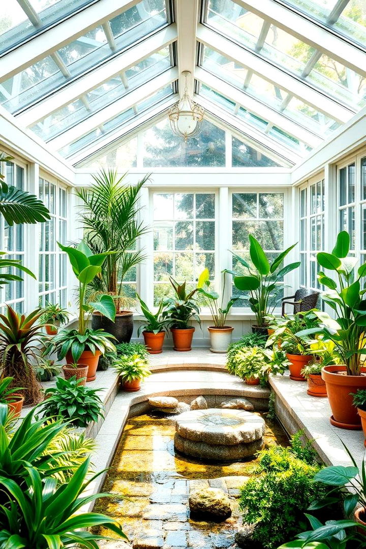 Indoor Garden Oasis - 22 Mid-century Modern Sunroom Ideas