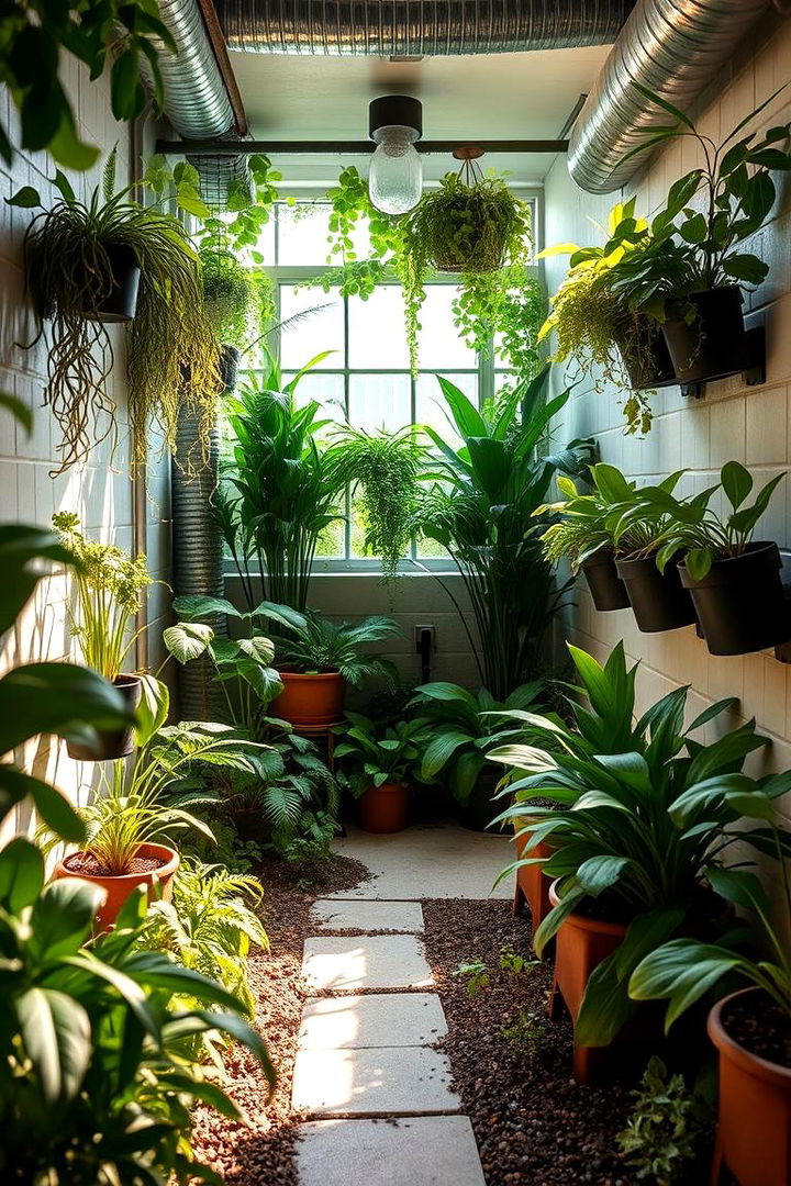 Indoor Garden Oasis - 22 Basement Ideas
