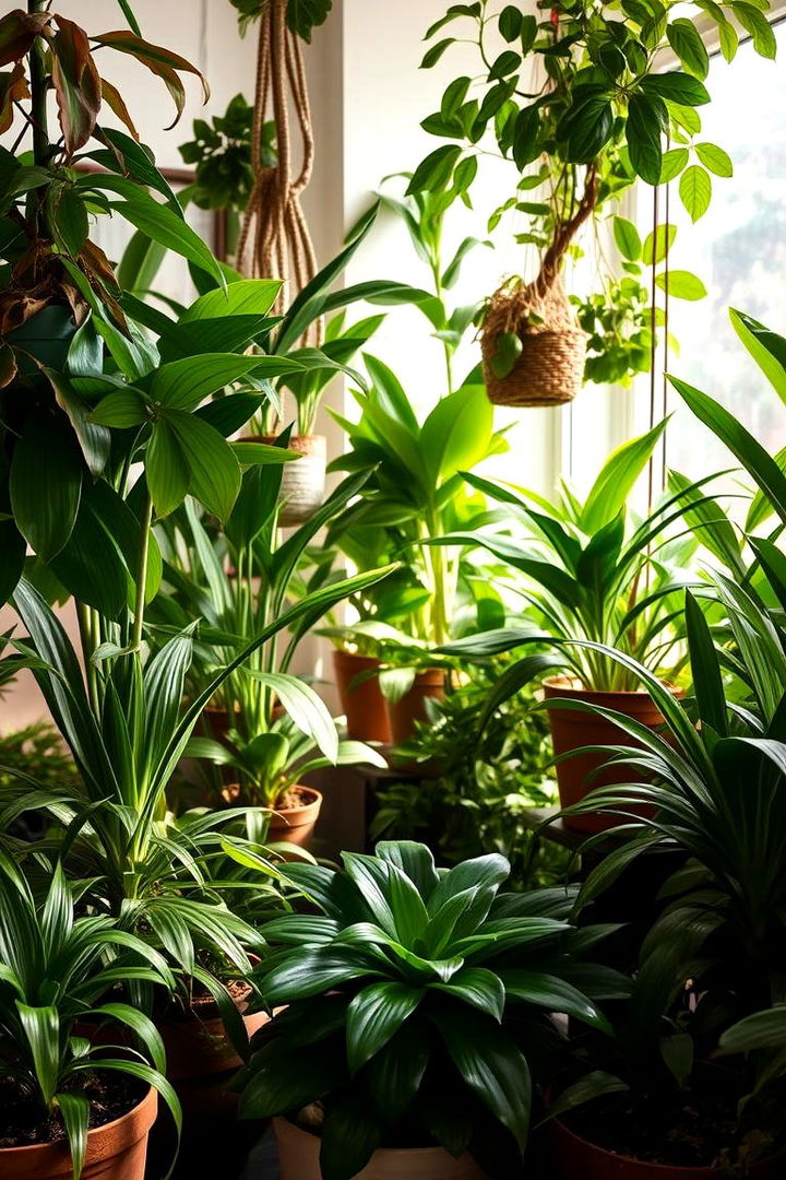 Indoor Greenery Oasis - 22 Housewarming Decoration Ideas