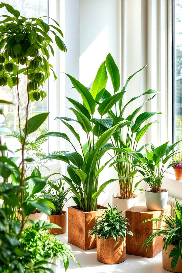 Indoor Greenery and Nature Elements - 22 Boho-scandinavian Design and Decor Ideas
