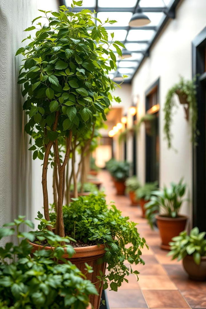 Indoor Herb Gardens - 22 Green Hallway Ideas
