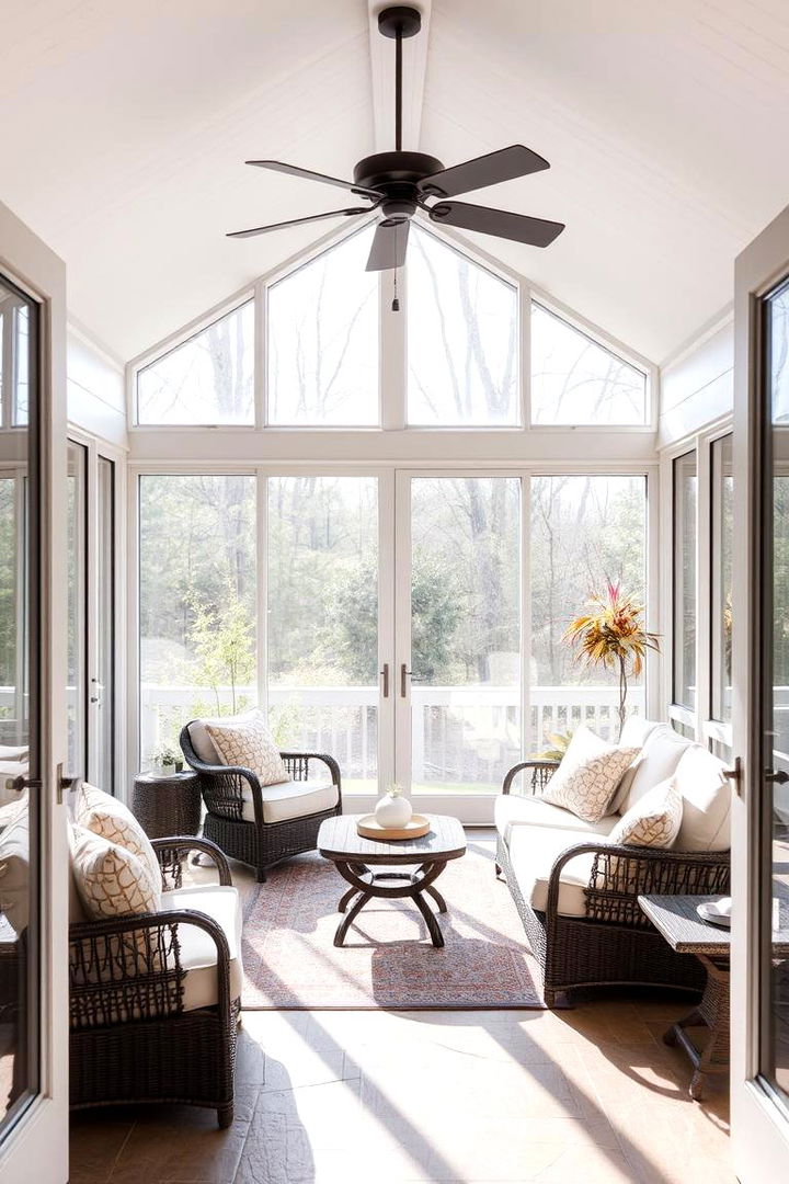 Indoor Outdoor Connection - 22 Small Screened-in Porch Ideas