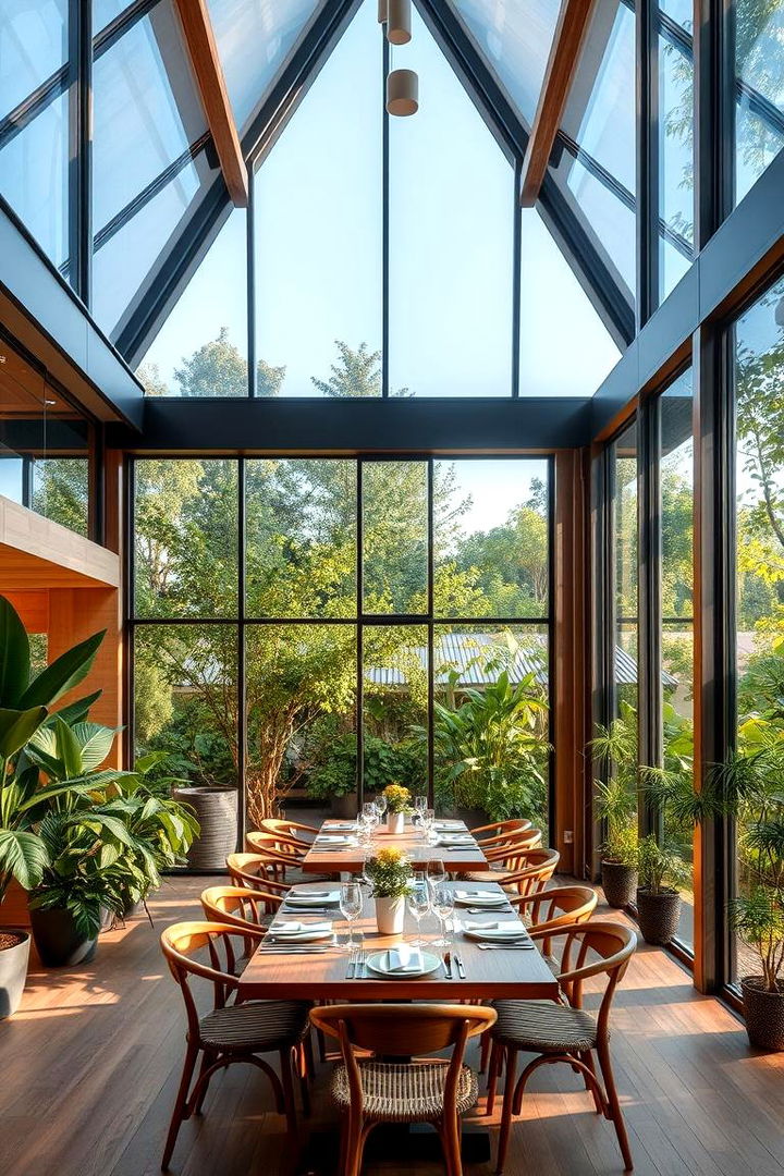 Indoor Outdoor Connection Designs - 22 Casual Dining Room Ideas