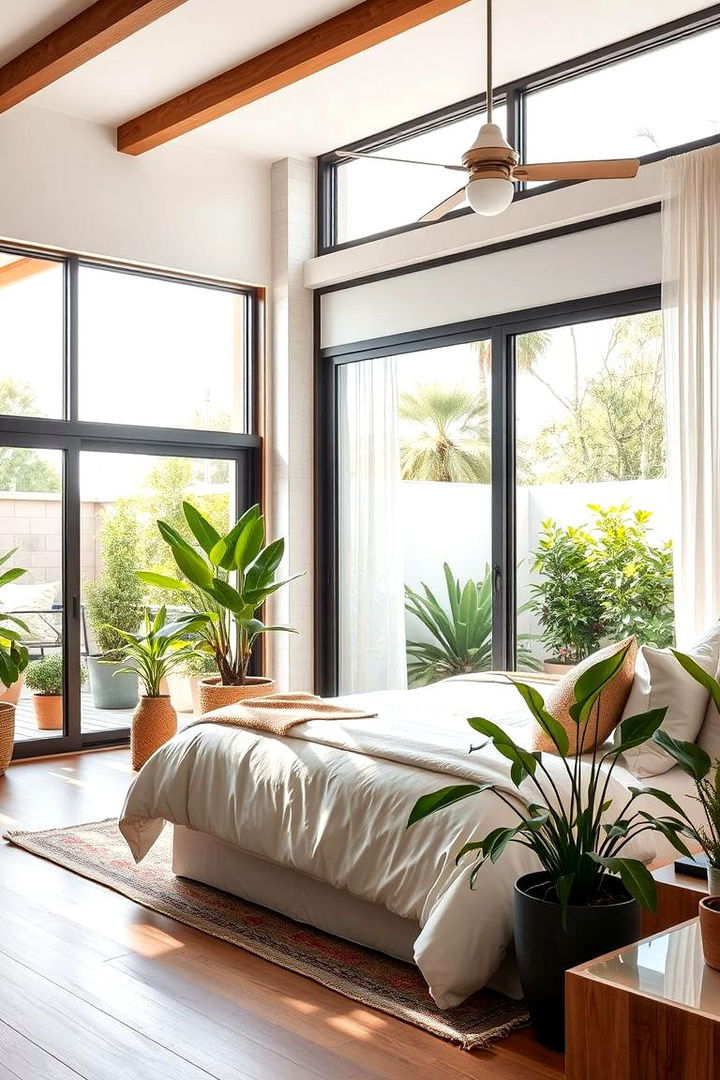 Indoor Outdoor Connection for Fresh Air - 22 Relaxing Bedroom Ideas