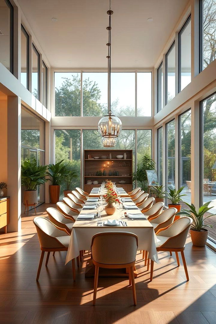 Indoor Outdoor Connection for Natural Light - 22 Mid-century Modern Dining Rooms