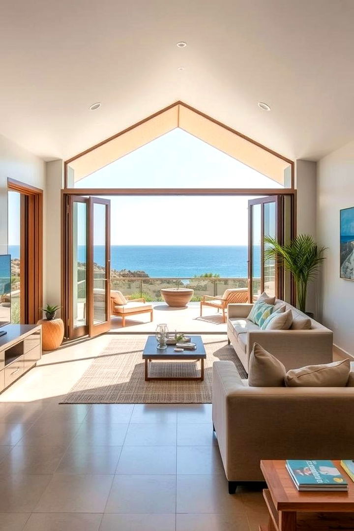 Indoor Outdoor Connection - 22 Beach House Living Room Ideas