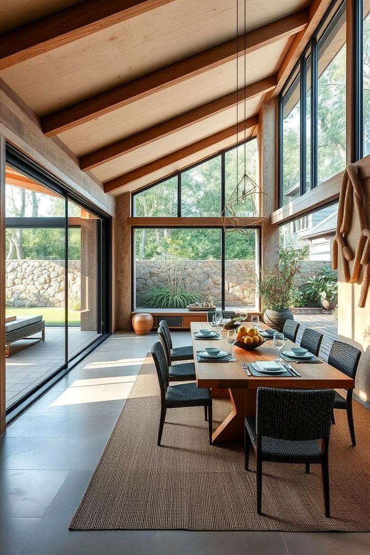 Indoor Outdoor Flow - 22 Modern Dining Room Ideas