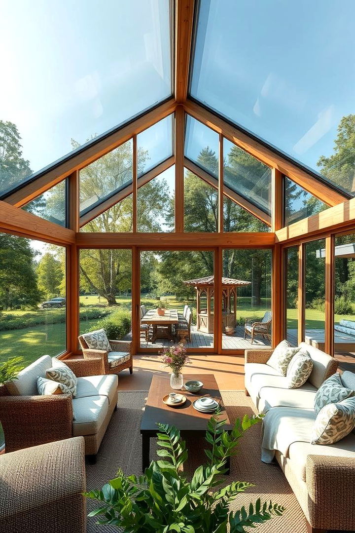 Indoor Outdoor Flow - 22 Cottage Living Room Ideas