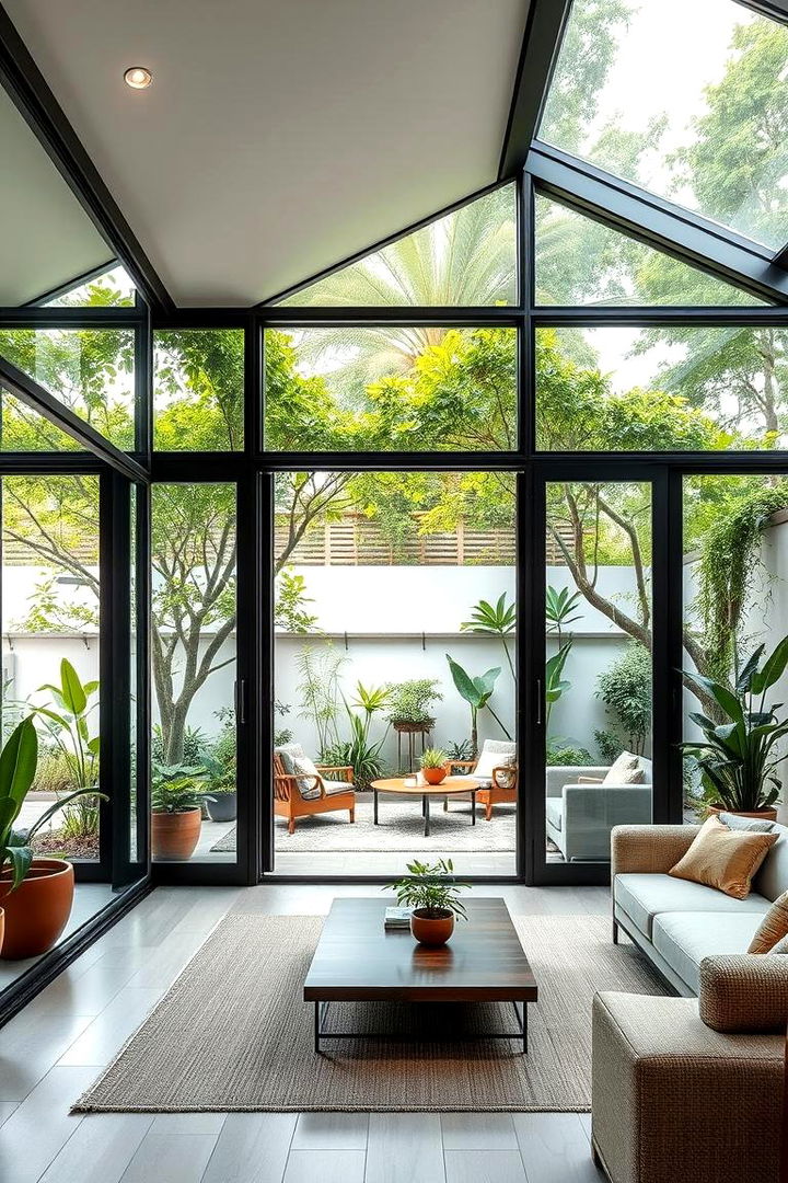 Indoor Outdoor Flow Design - 22 Large Living Room Ideas