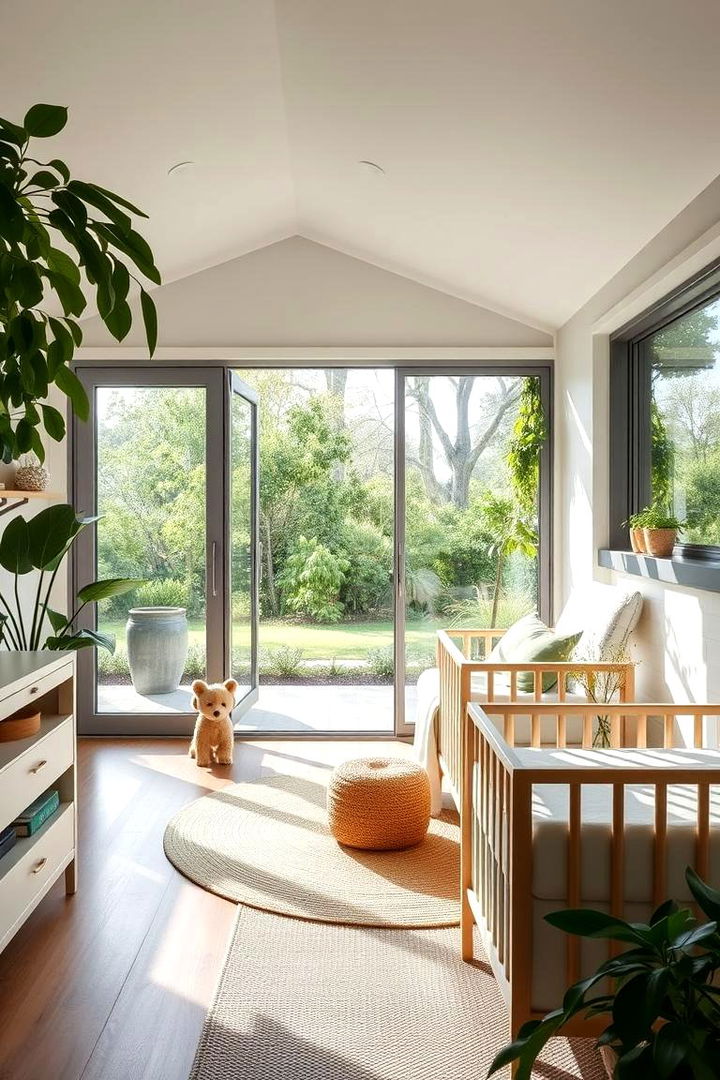 Indoor Outdoor Flow Integration - 22 Green Nursery Ideas