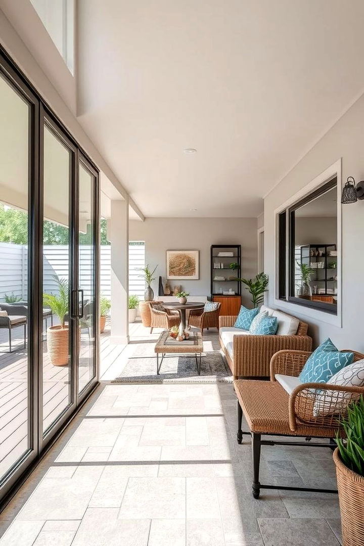 Indoor Outdoor Flow Integration - 22 Attached Covered Patio Ideas