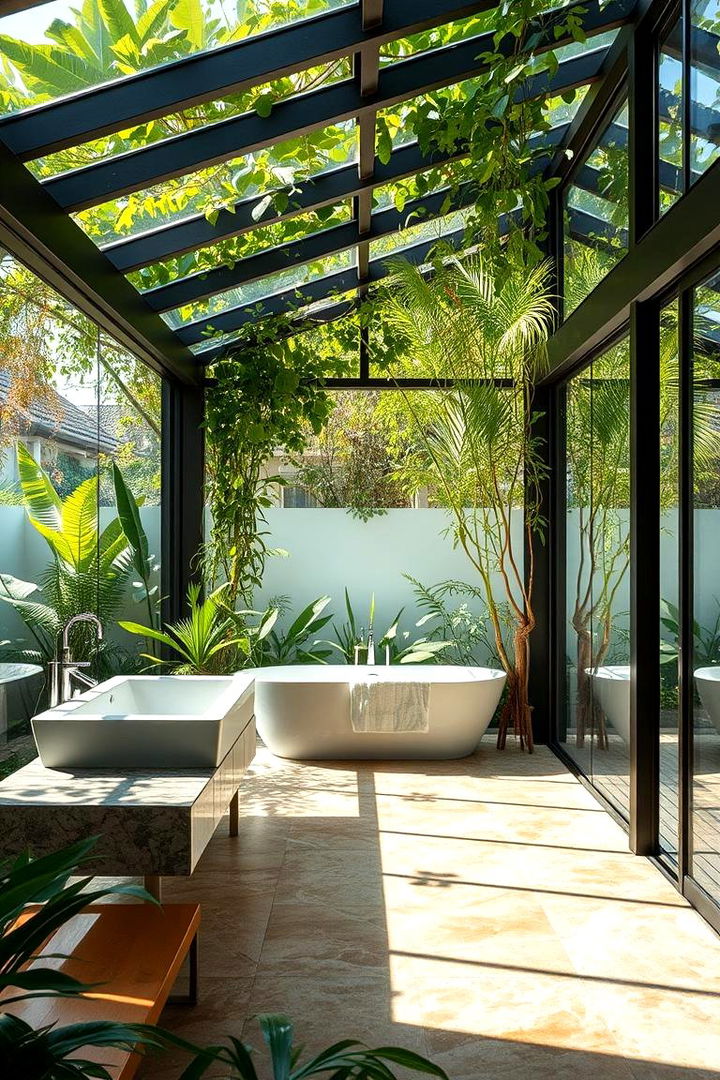 Indoor Outdoor Flow and Integration - 22 luxury bathroom ideas