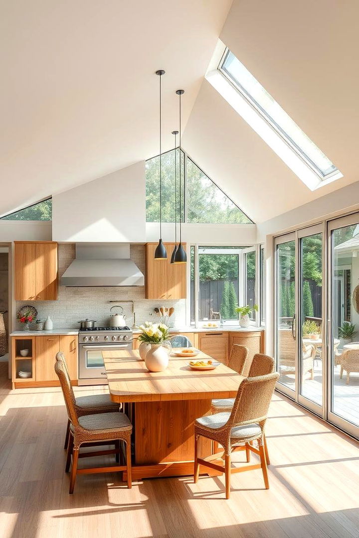 Indoor Outdoor Flow with Sunroom Kitchens - 22 Sunroom Kitchen Ideas