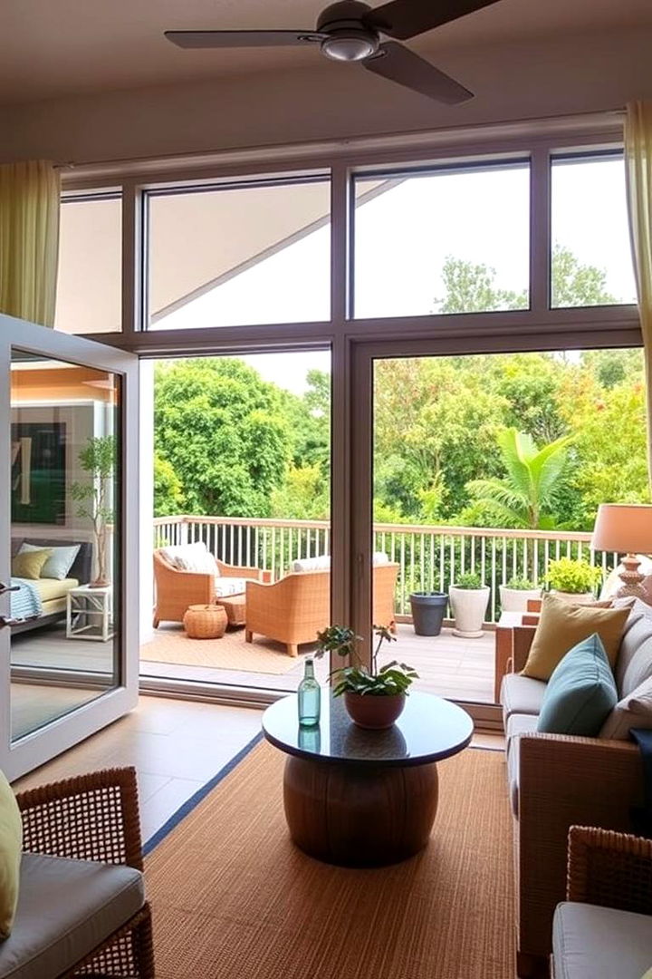 Indoor Outdoor Fusion Spot - 22 Large Balcony Ideas