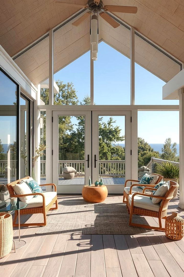 Indoor Outdoor Harmony - 22 Open Gable Porch Ideas